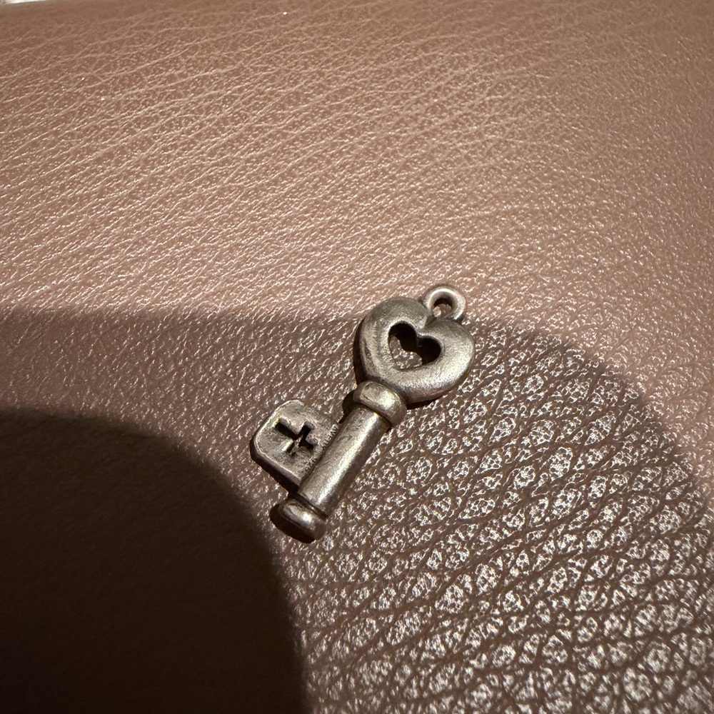 James Avery Silver Key Charm